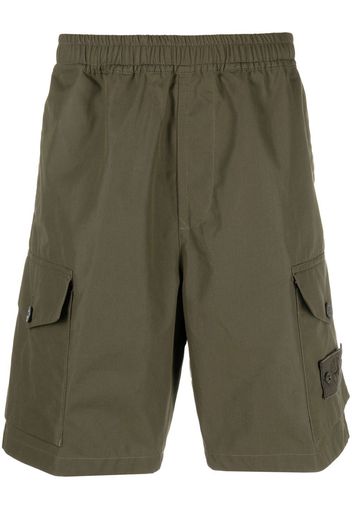 Stone Island cotton cargo shorts - Green