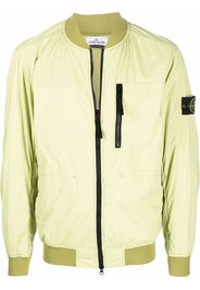 Stone Island Compass-patch zip-up jacket - Green