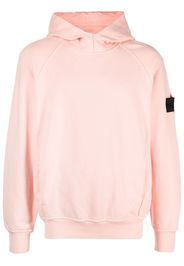 Stone Island Shadow Project Compass-patch hoodie - Pink