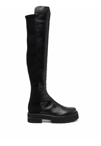 Stuart Weitzman knee-high flat boots - Black