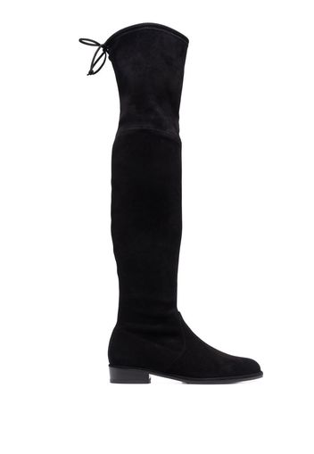 Stuart Weitzman tie-fastened thigh high boots - Black