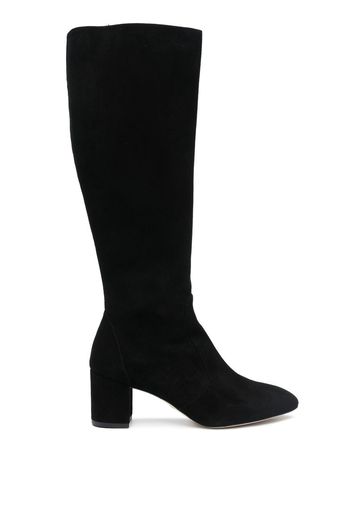 Stuart Weitzman knee-length leather boots - Black