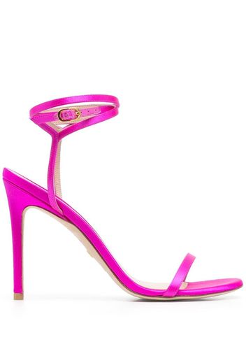 Stuart Weitzman 120mm stiletto leather sandals - Pink