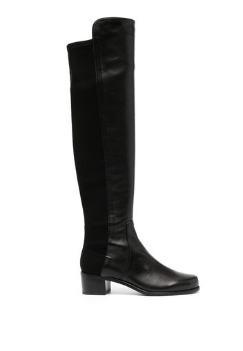 Stuart Weitzman 45mm leather boots - Black