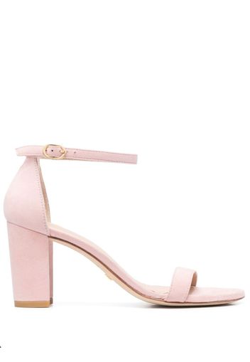 Stuart Weitzman block-heel open-toe sandals - Pink