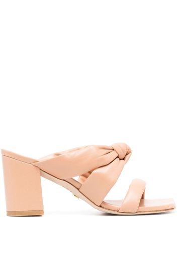 Stuart Weitzman Play 75 knot-detail sandals - Neutrals