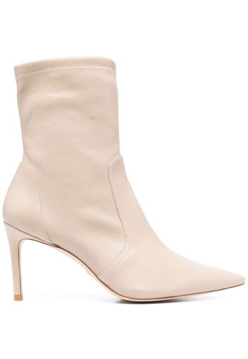 Stuart Weitzman Stuart 85mm leather boots - Neutrals