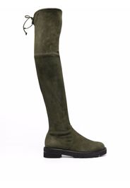 Stuart Weitzman Lowland Lift suede boots - Green