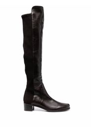 Stuart Weitzman thigh-high leather boots - Brown