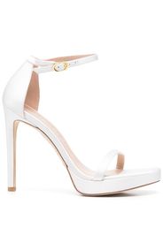 Stuart Weitzman Nudist Disco 130mm sandals - White