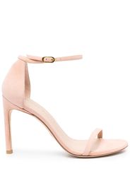 Stuart Weitzman Nudistsong 105mm suede sandals - Neutrals