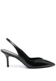 Stuart Weitzman slingback leather pumps - Black
