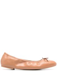 Stuart Weitzman Bardot ballerina shoes - Brown