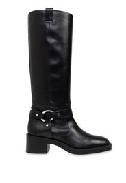Stuart Weitzman Jax leather knee-high boots - Black