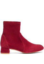 Stuart Weitzman Grace sock boots - Red