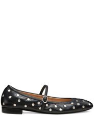 Stuart Weitzman Claris Stud ballerina shoes - Black