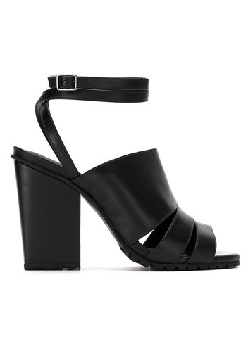 Studio Chofakian leather sandals - Black