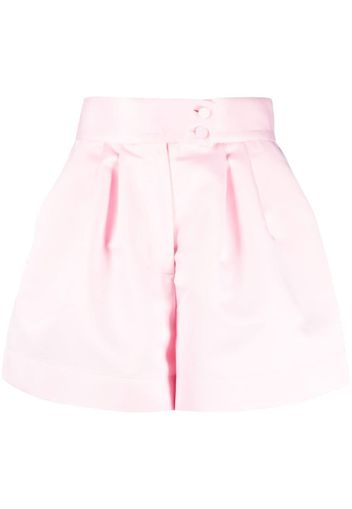 STYLAND satin-finish mini shorts - Pink