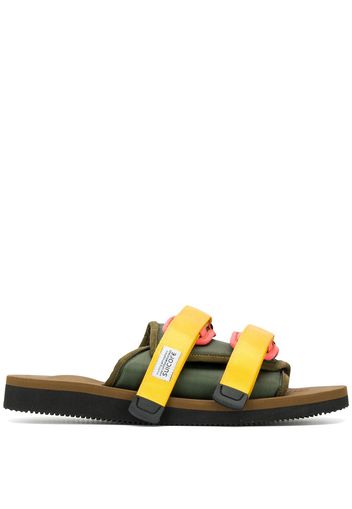 Suicoke touch strap sandals - Green