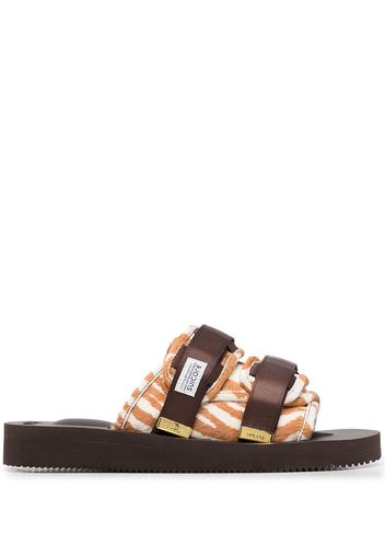 Suicoke MOTO-VHL open toe sandals - Brown