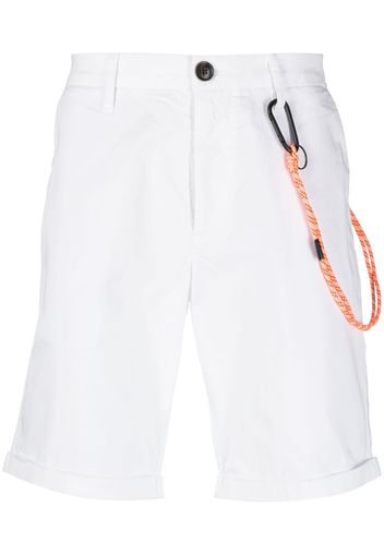 Sun 68 four-pocket cotton Bermuda shorts - White