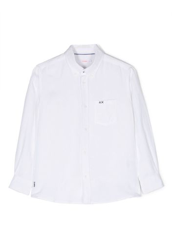 Sun 68 pocket shirt - White