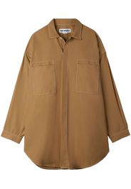 Sunnei oversized shirt - Brown