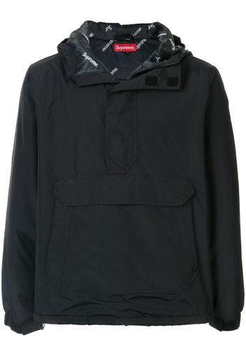 Supreme half-zip pullover - Black