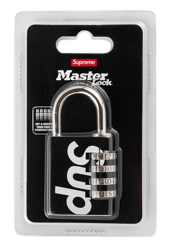 Supreme Master numeric combination lock - Black