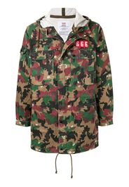 Supreme field hooded parka jacket - Multicolour