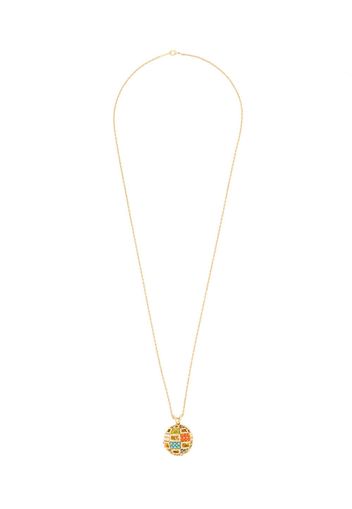 Susan Caplan Vintage 1980s Vintage D'Orlan Ball Pendant - Gold