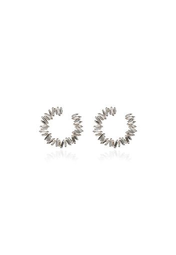 Suzanne Kalan mini spiral earrings - White Gold