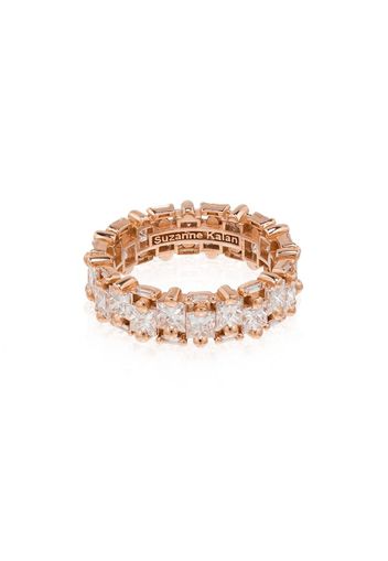 18kt rose gold diamond eternity ring