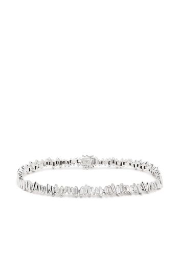 Suzanne Kalan 18kt white gold diamond bracelet - Silver