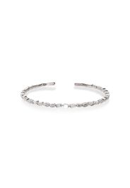 Suzanne Kalan Fireworks18kt white gold diamond cuff - Metallic