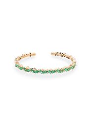 18kt yellow gold Fireworks emerald frenzy bracelet