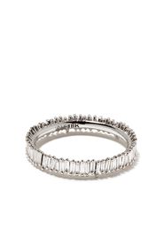 18kt white gold mini Classic Fireworks diamond eternity band