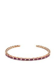 Suzanne Kalan 18kt gold Horizontal ruby bangle - Red