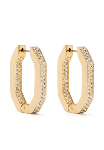 Swarovski Dextera hoop earrings - Gold