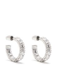 Swarovski Millenia hoop earrings - White