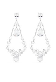 Swarovski Mesmera chandelier clip earrings - Silver