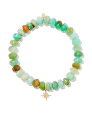 Sydney Evan 14kt yellow gold Starburst opal and diamond bracelet