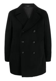 Tagliatore double-breasted notched-lapels jacket - Black
