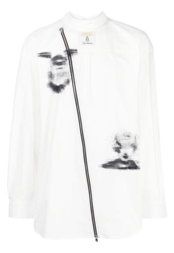 Takahiromiyashita The Soloist graphic-print reversible shirt - White