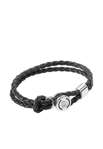 TANE México 1942 braided leather bracelet - Black