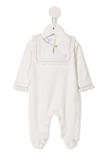 Tartine Et Chocolat ruffled pajamaes - White