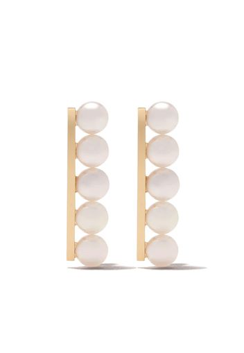 Tasaki 18kt yellow gold Balance Plus earrings