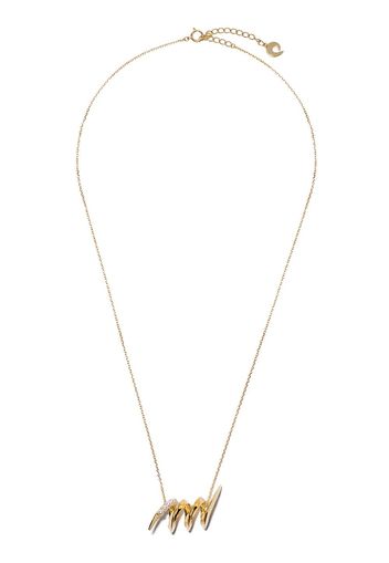 Tasaki 18kt yellow gold Surge necklace