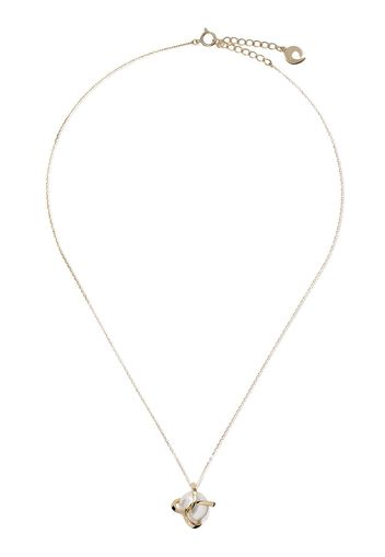 Tasaki 18kt yellow gold Aurora pendant