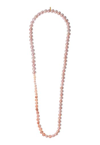 Tasaki 18kt yellow gold Sliced necklace